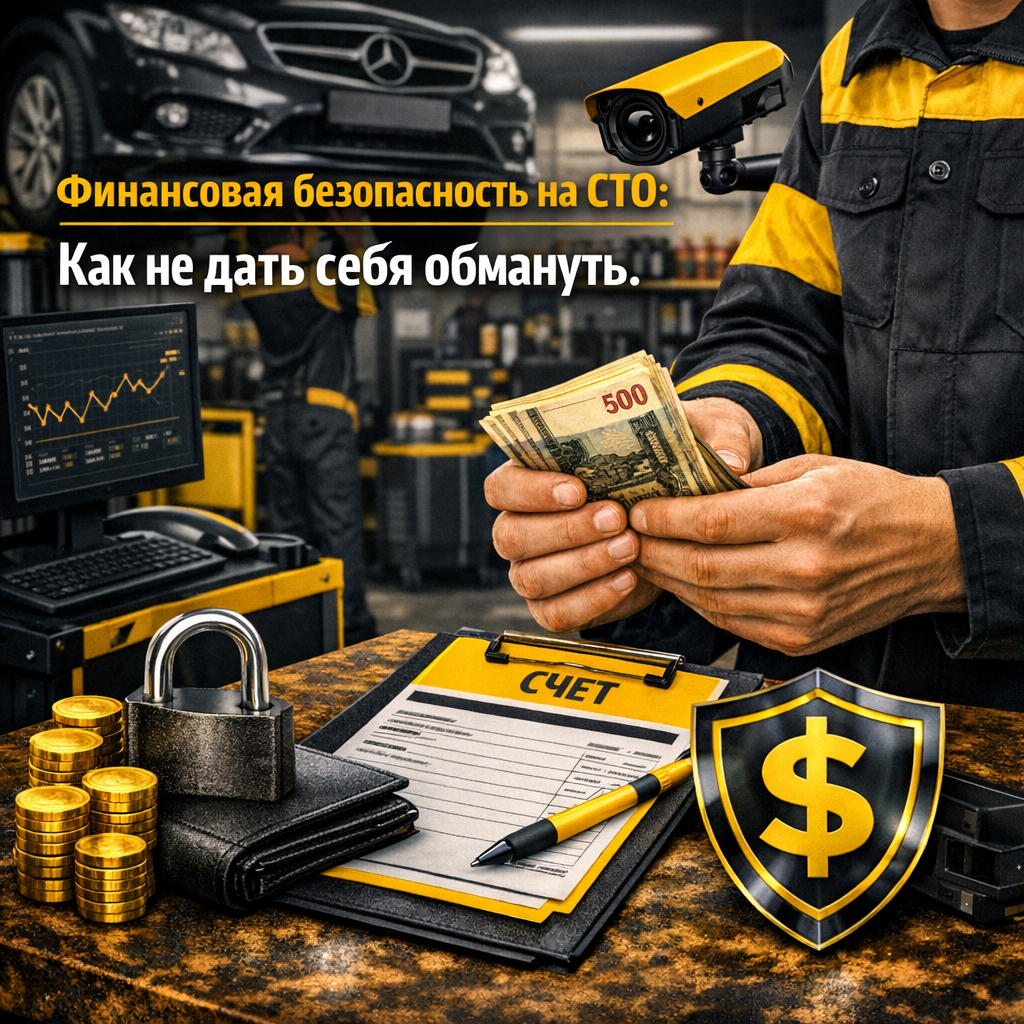 Финансовая безопасность на СТО: Как не дать себя обмануть. Советы эксперта Автоклуба Ангел