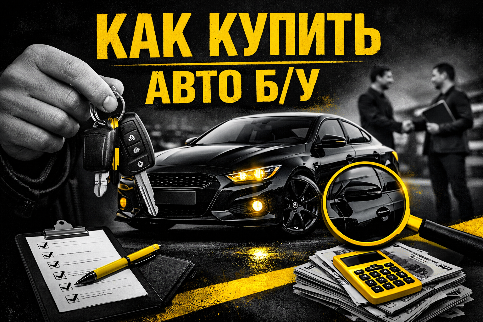 Покупаем б/у автомобиль
