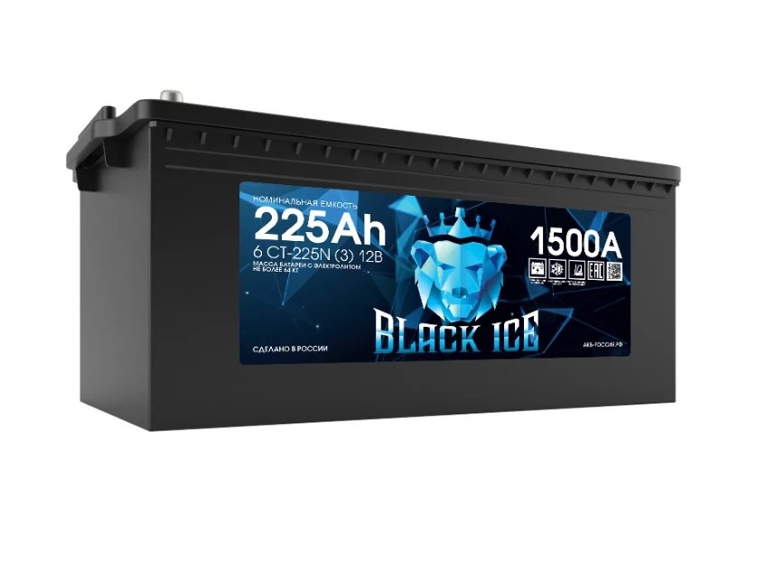 BLACK ICE 6СТ-225.3 (Tungstone) 225 Ач