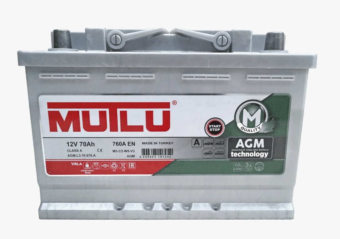 Mutlu AGM 70 Ач