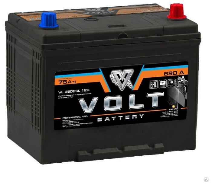 VOLT PROFESSIONAL 85D26L 75 Ач