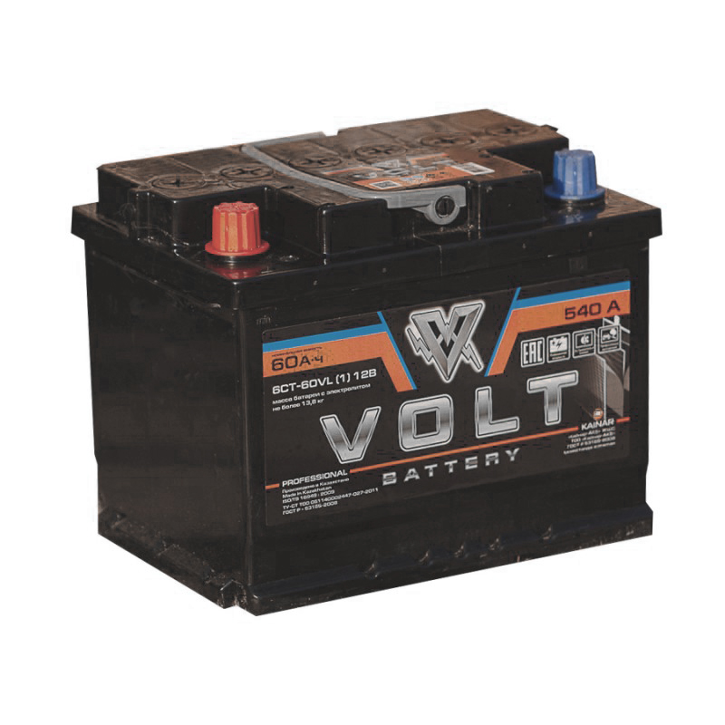 VOLT PROFESSIONAL 75D23L 65 Ач