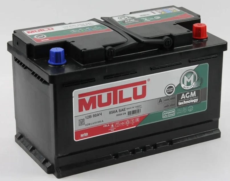 Mutlu AGM 80 Ач