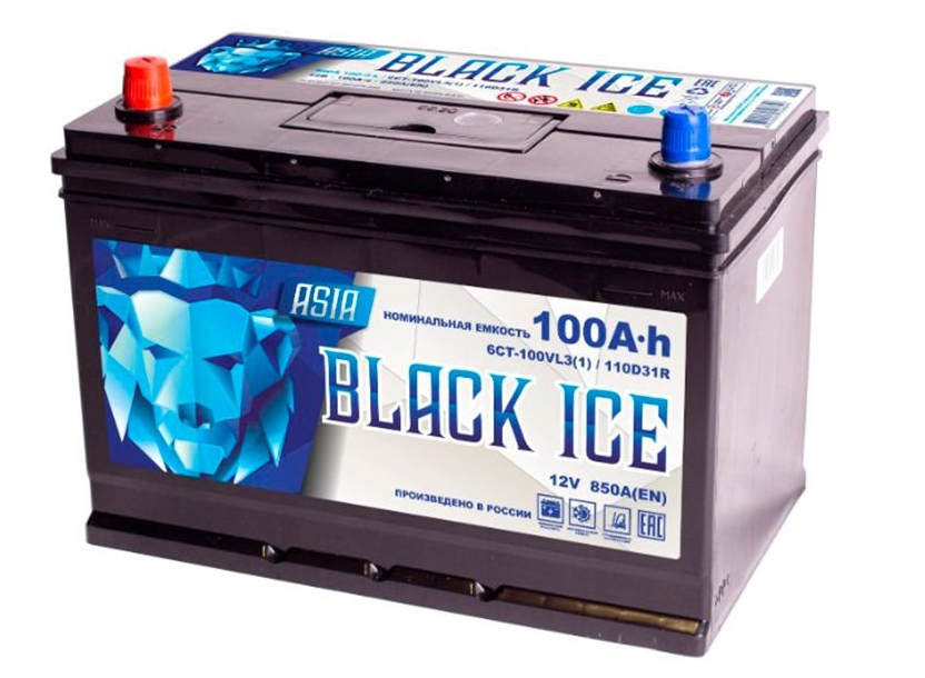 BLACK ICE Pro 110D31R 100 Ач