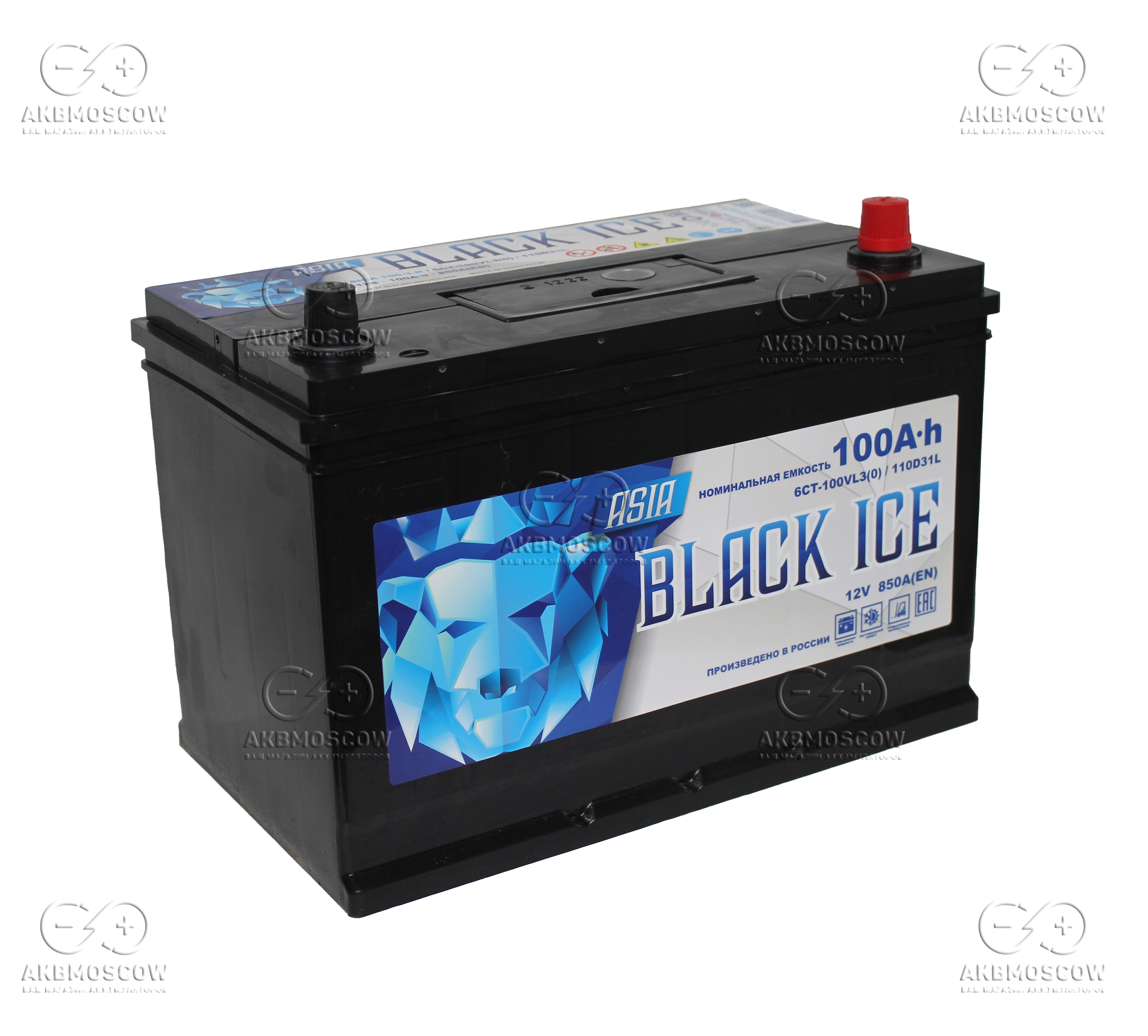 BLACK ICE Pro 110D31L 100 Ач