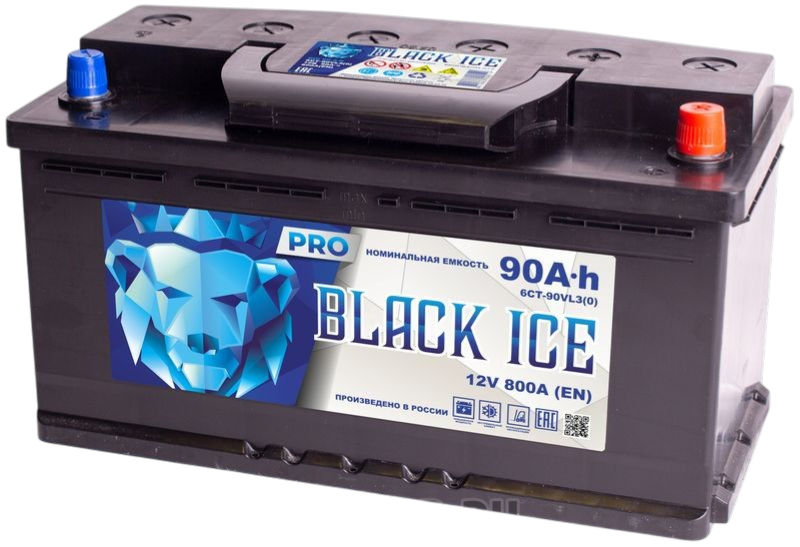 BLACK ICE Pro 6СТ-90.1 90 Ач