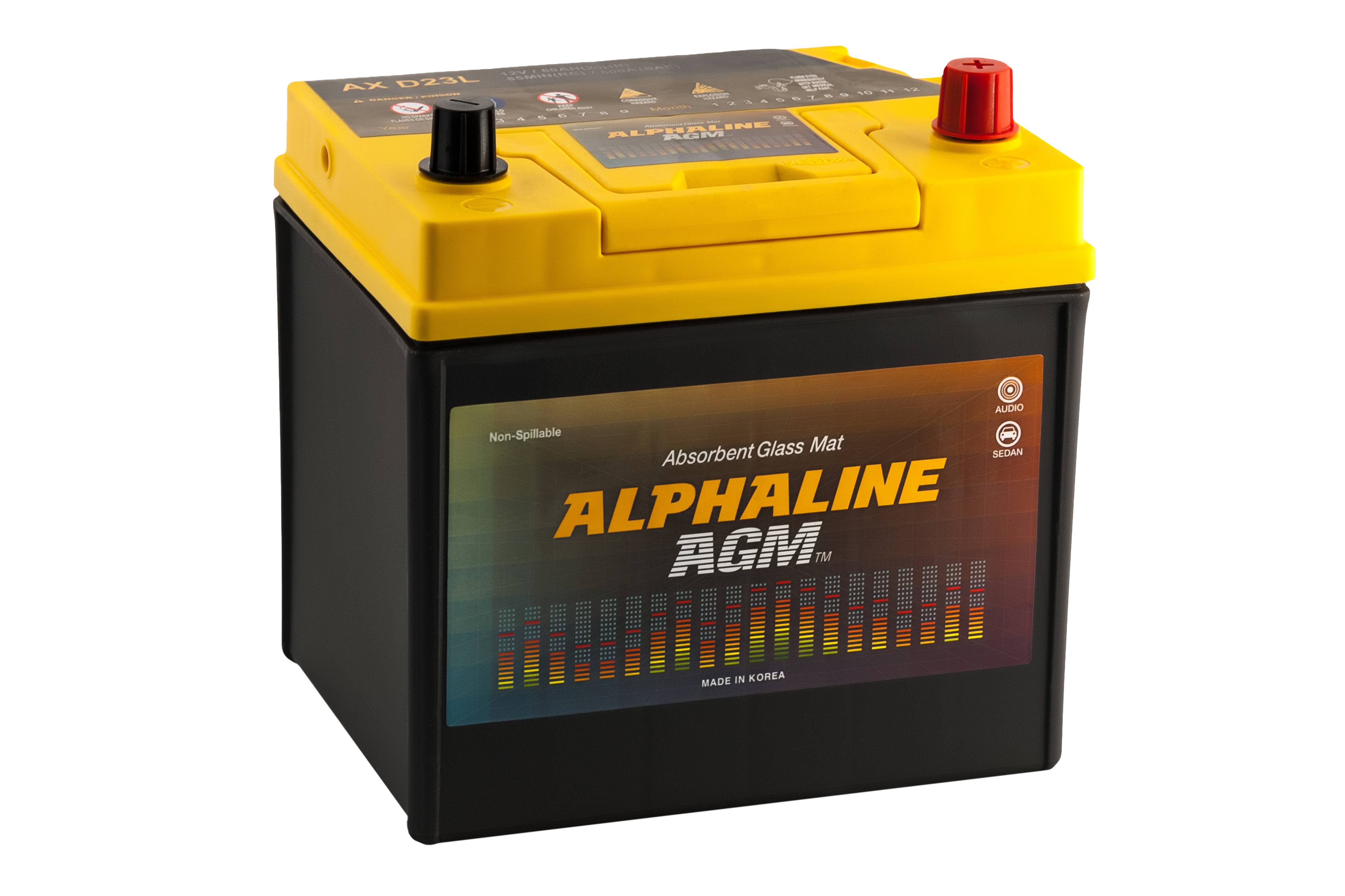 AlphaLINE AGM AX D23L (60) 60 Ач