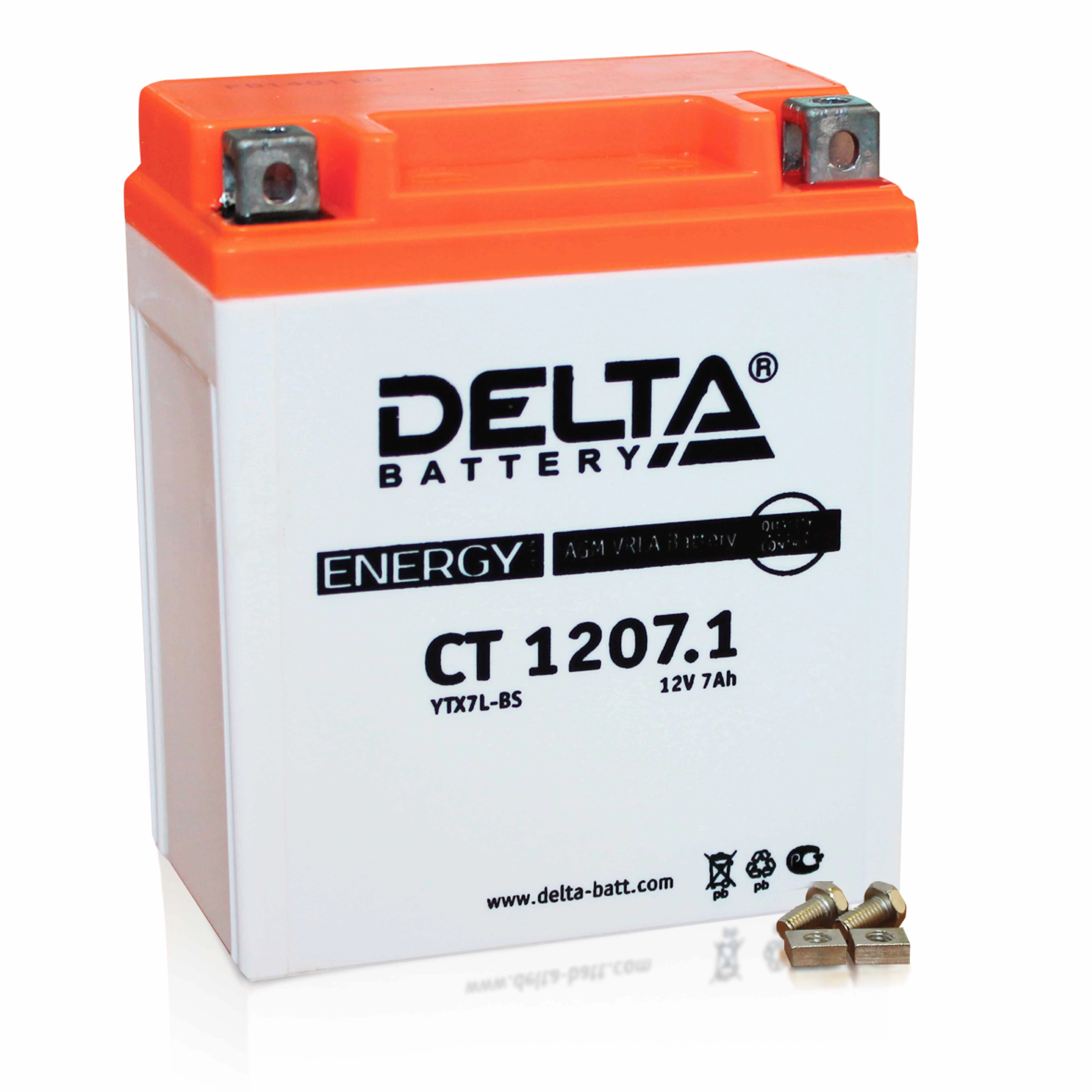 Delta CT 1207.1 YTX7L-BS 7 Ач