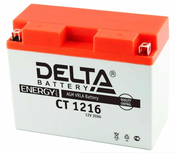 Delta CT 1216 YB16AL-A2 16 Ач