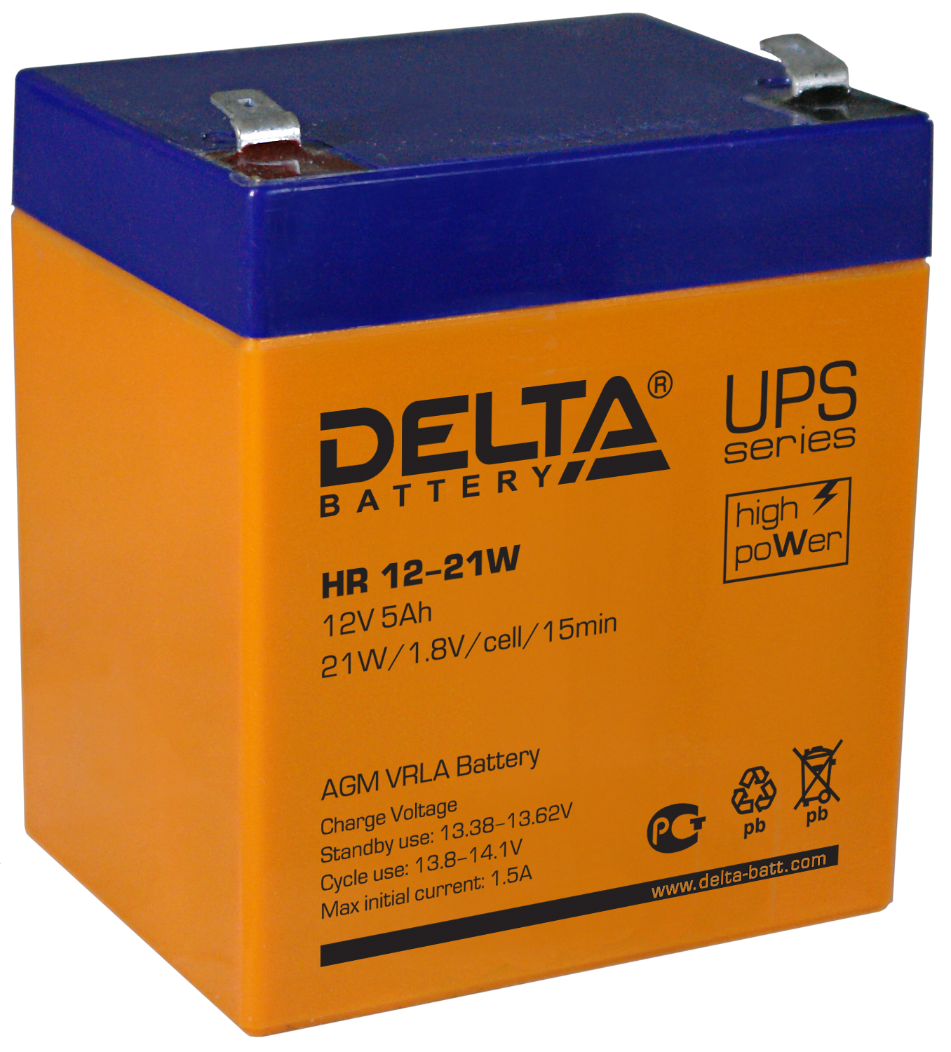 Delta HR 12-21W 5 Ач