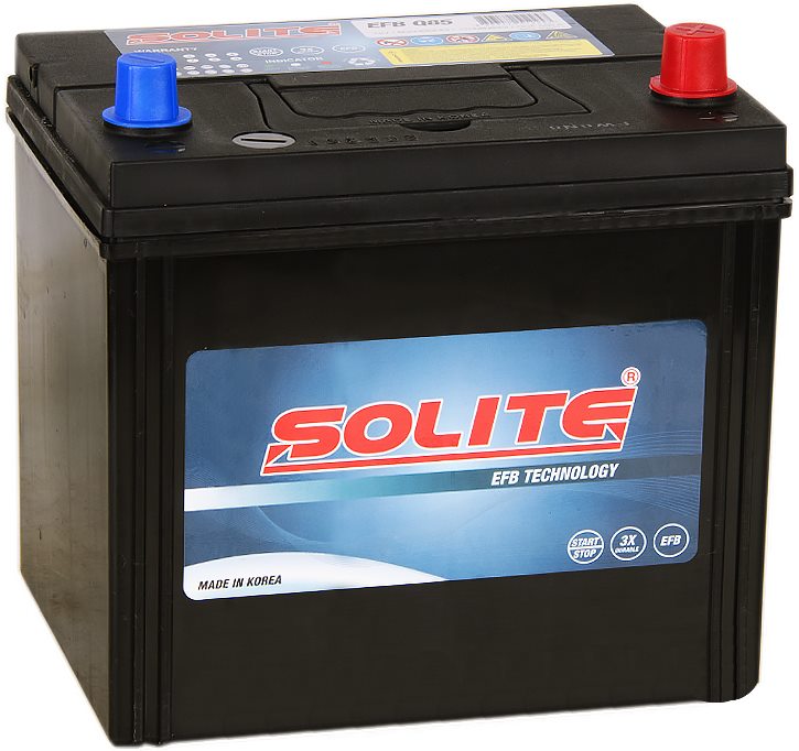 Solite EFB Asia Q85 6СТ70 D23L 70 Ач