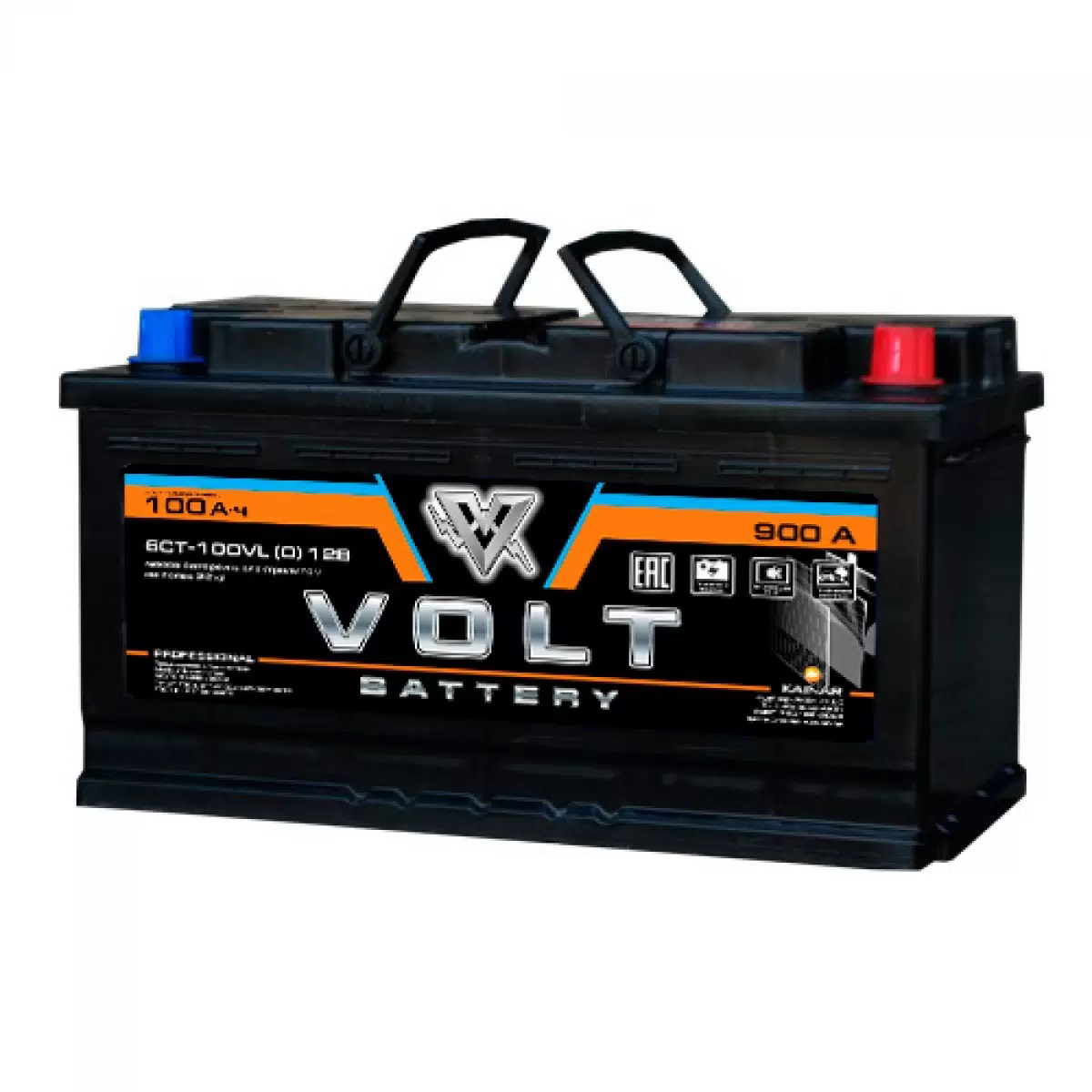 VOLT PROFESSIONAL 6СТ-100.0 100 Ач