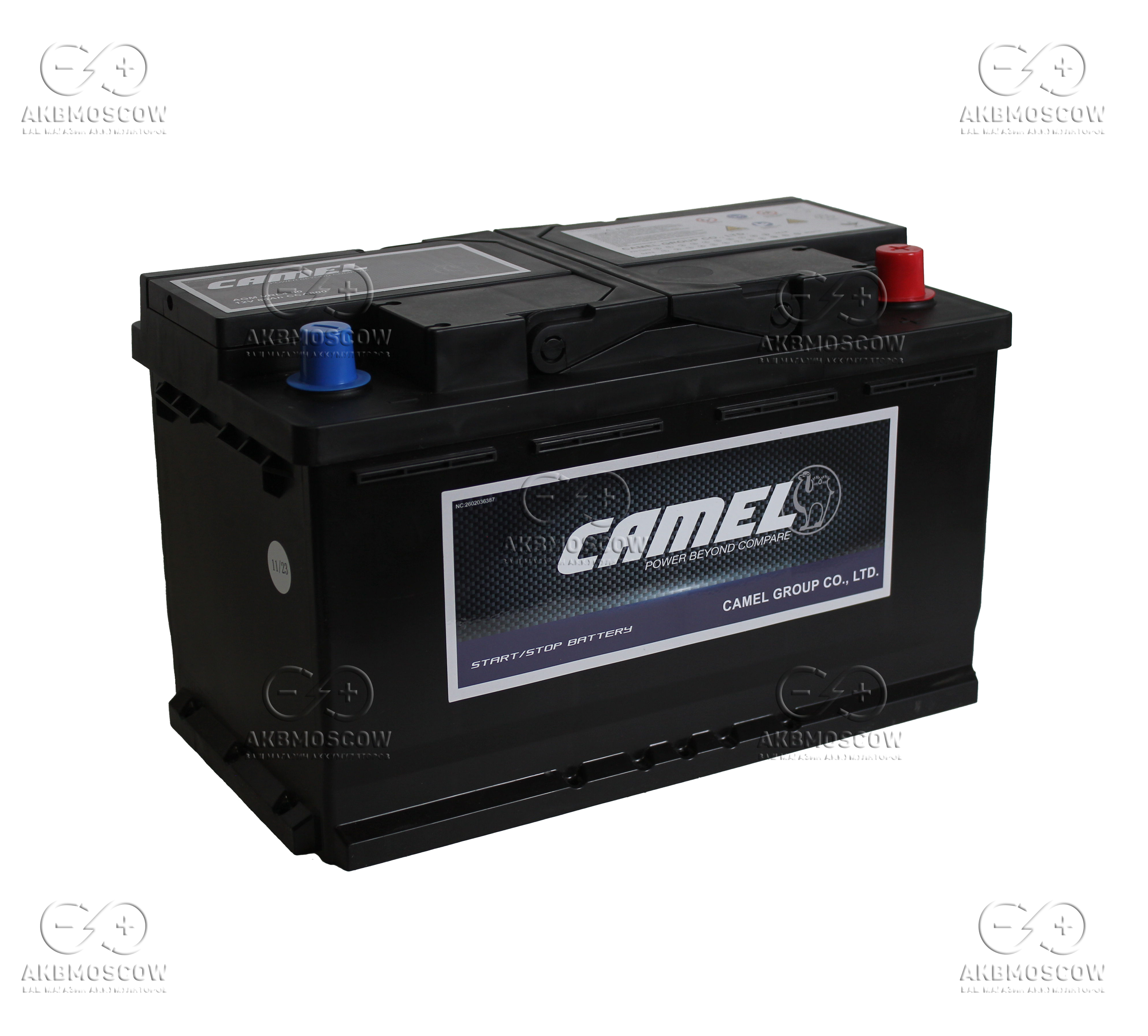 CAMEL AGM 80.0 L4 80 Ач