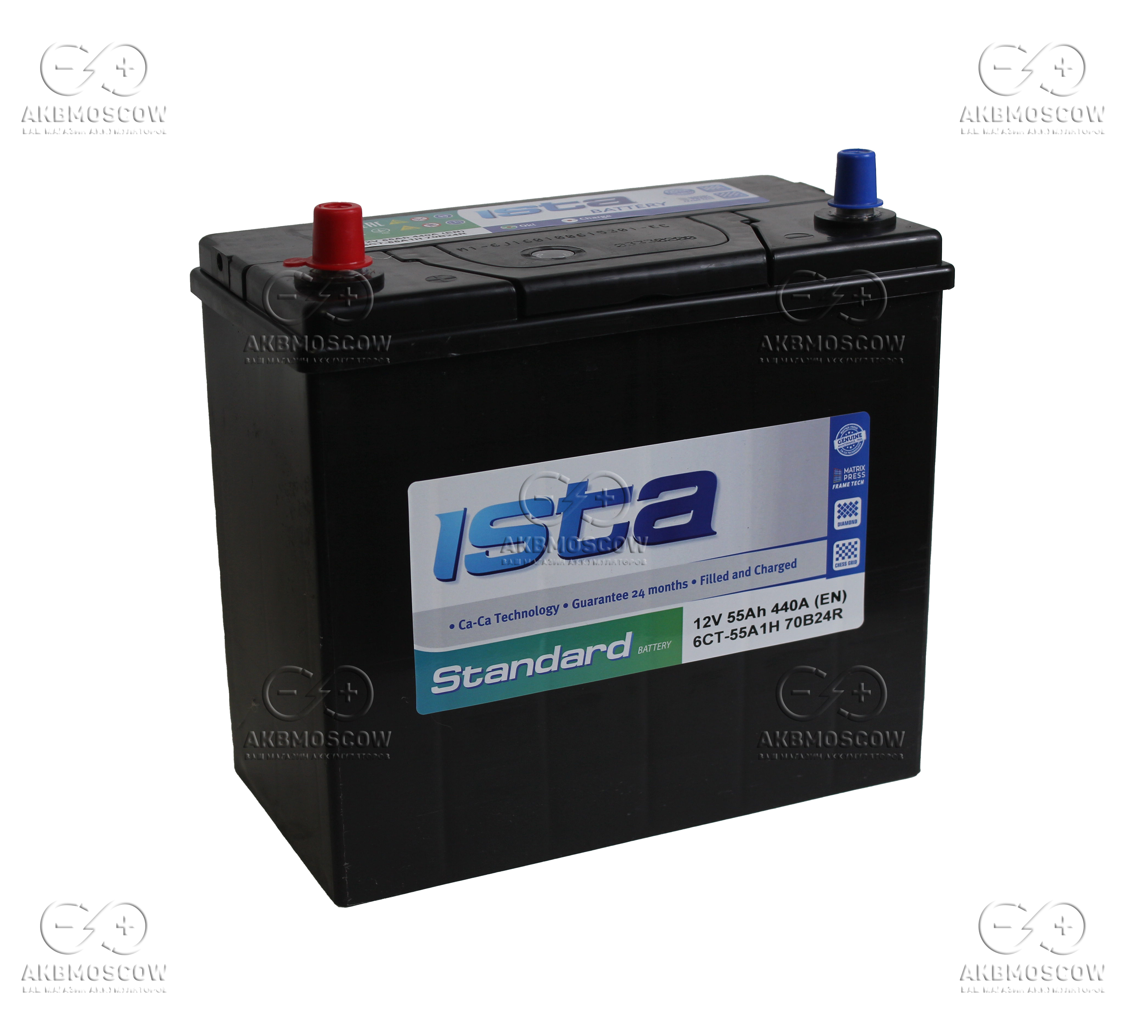 ISTA Standart 6СТ-55 А1Н 55 Ач