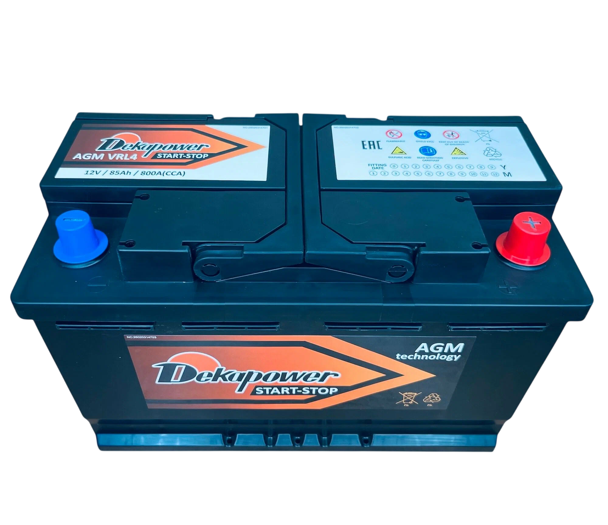 DEKAPOWER AGM L4.0 85 Ач