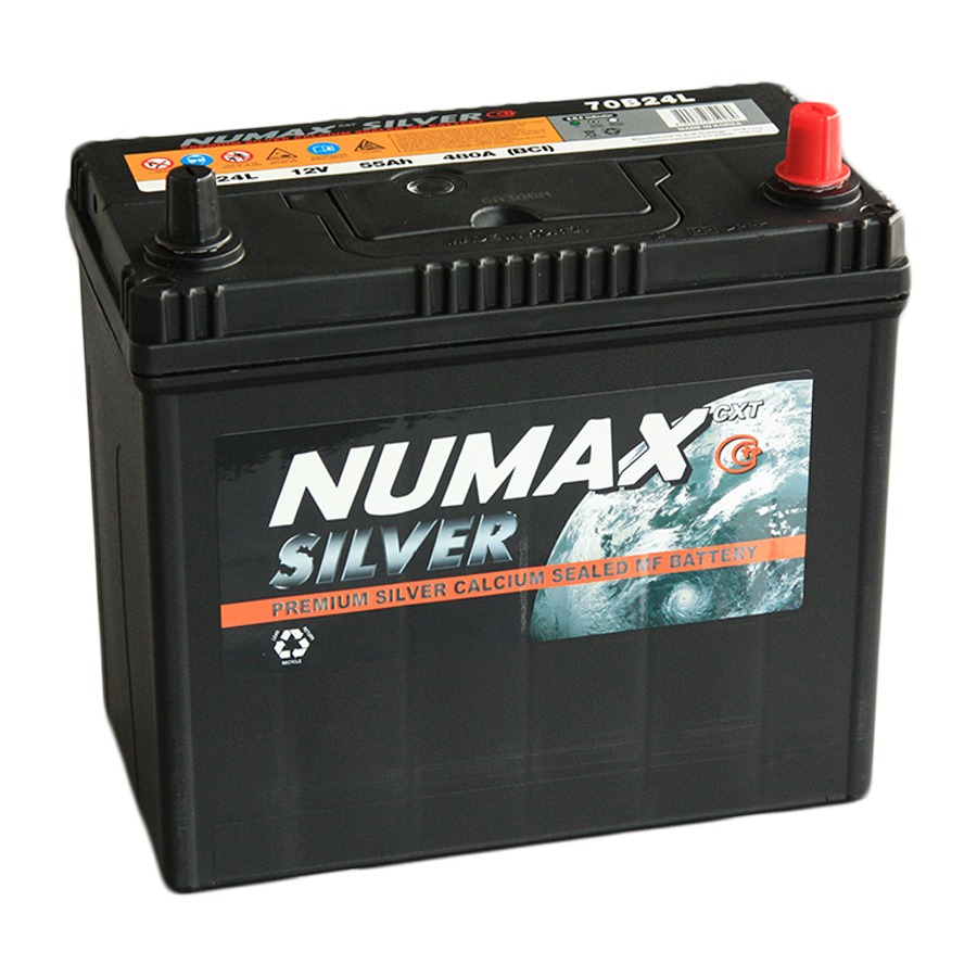 NUMAX SILVER 75B24L 58 Ач
