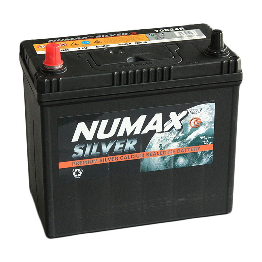 NUMAX SILVER 75B24R 55 Ач