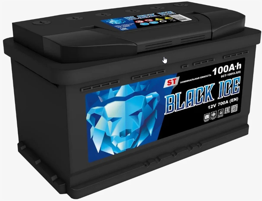 BLACK ICE 6СТ-100.0 100 Ач