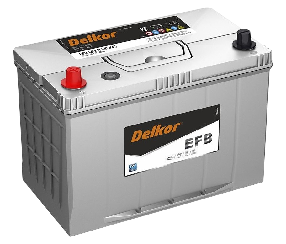 DELKOR EFB 130D26R 80 Ач