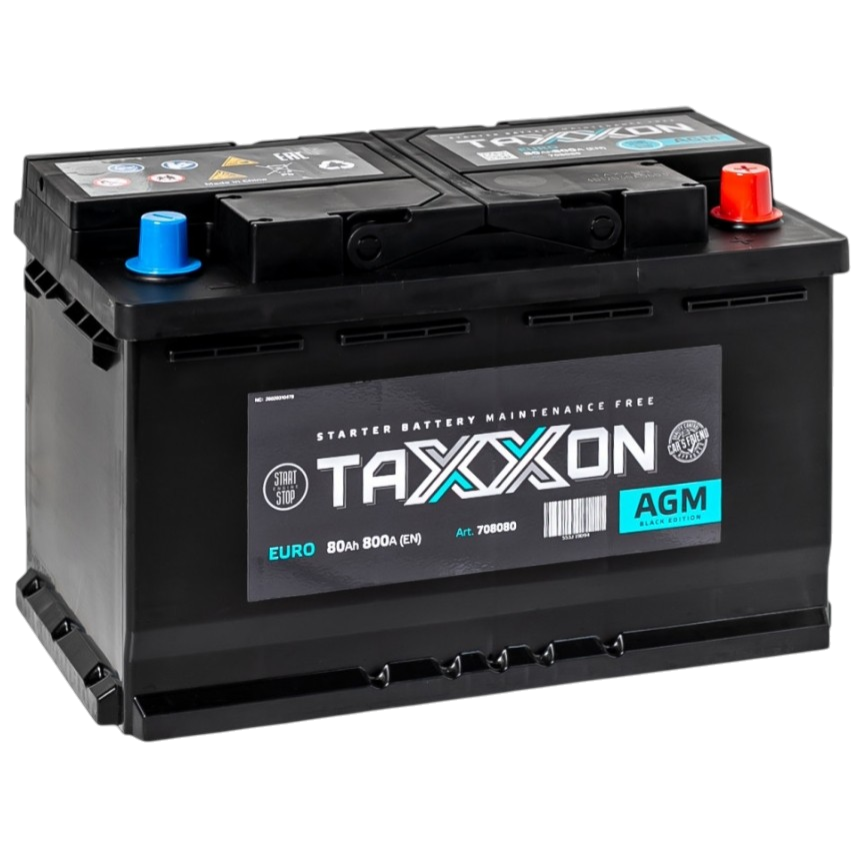 TAXXON AGM EURO 80 Ач