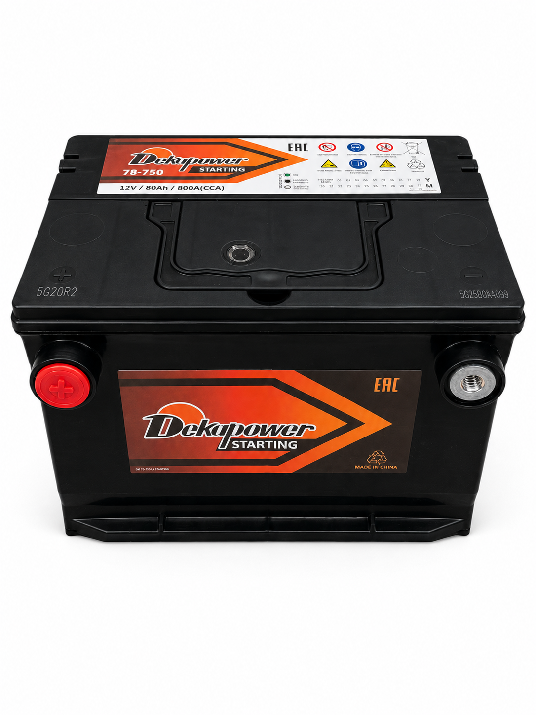 DEKAPOWER 78-750 80 Ач