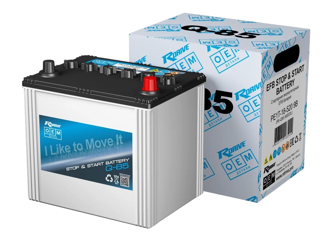 RDrive OEM EFB-Q85 D23L 65 Ач