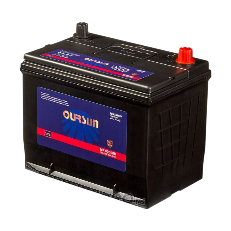 OURSUN JIS MF80D26R 70.1 70 Ач