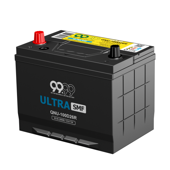 9999 ULTRA SMF QNU-100D26R 82 Ач
